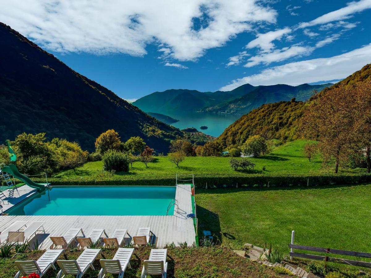 Cozy Chalet At Marone Lake Lombardy With Pool Buitenkant foto